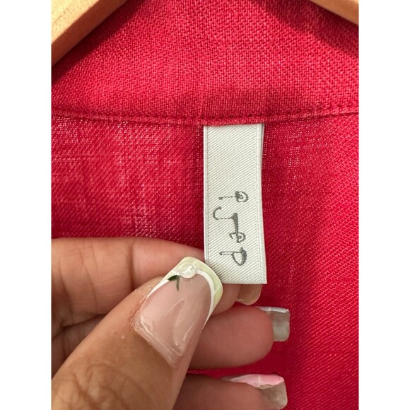 MonoLABO Co. Japanese Brand Women's 100% Linen Button Down Midi Dress XS/S - Picture 4 of 9